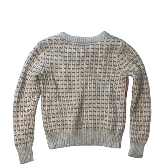 Madewell Barfield Crewneck Pullover Wool Alpaca Blend Stripe Knit Sweater XXS - Picture 3 of 8